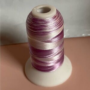 Simthread S109 Purple Variegated Embroidery Thread 550Y 
100% Polyester